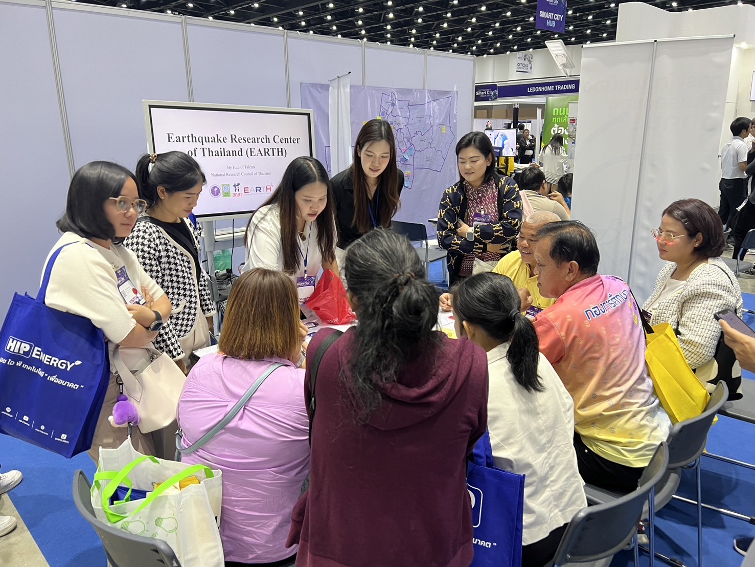 กิจกรรมส่งเสริมความรู้การจัดการภัยพิบัติ ผ่านเกมกระดาน - Thailand Smart City Expo 2024